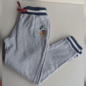 Disney Gray Sweatpants with Mickey Design